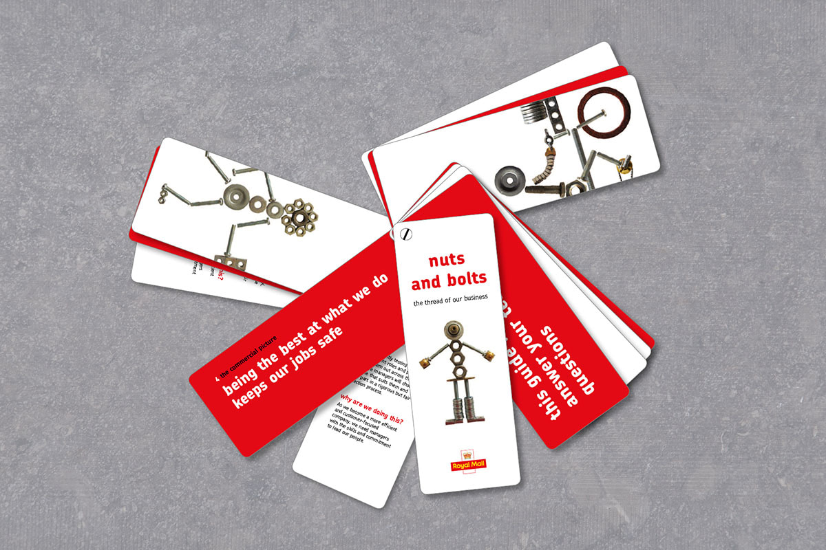 Royal Mail – 'swatch book' style managers guide